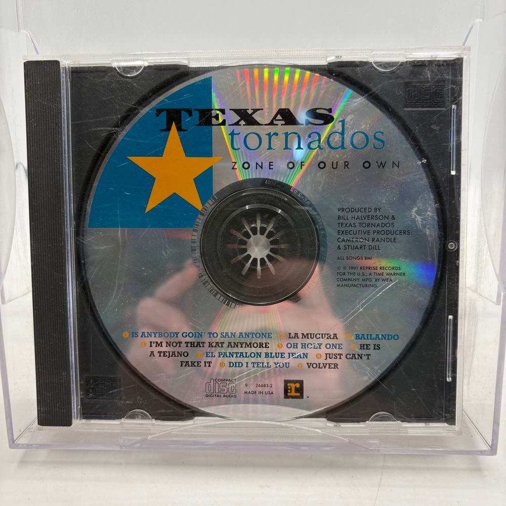 Texas Tornados Zone of Our Own CD 1991 Reprise Records 9-26683-2 Tex-Mex Tejano